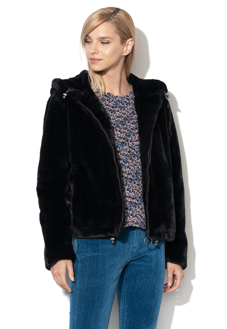 Jacheta de blana sintetica cu gluga Marthies