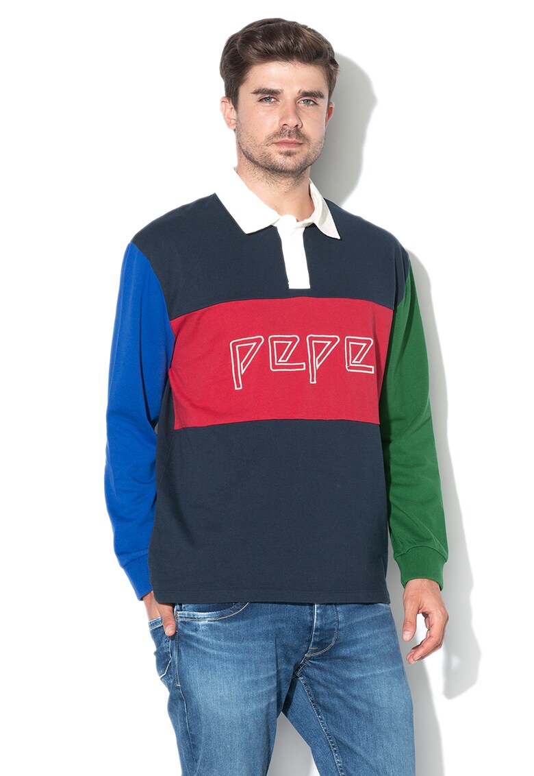 Bluza cu logo brodat Plakem