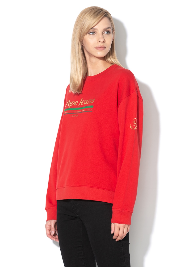 Bluza sport cu imprimeu logo Tere