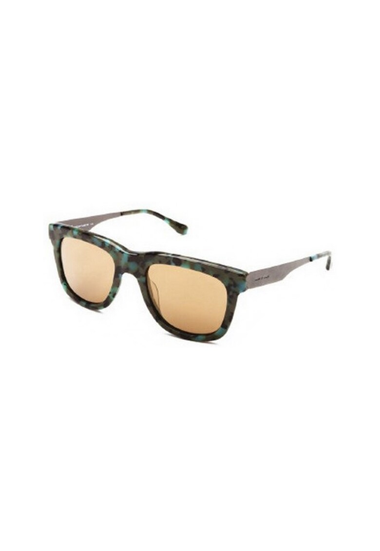 Ochelai de soare wayfarer unisex - cu lentile oglinda in degrade