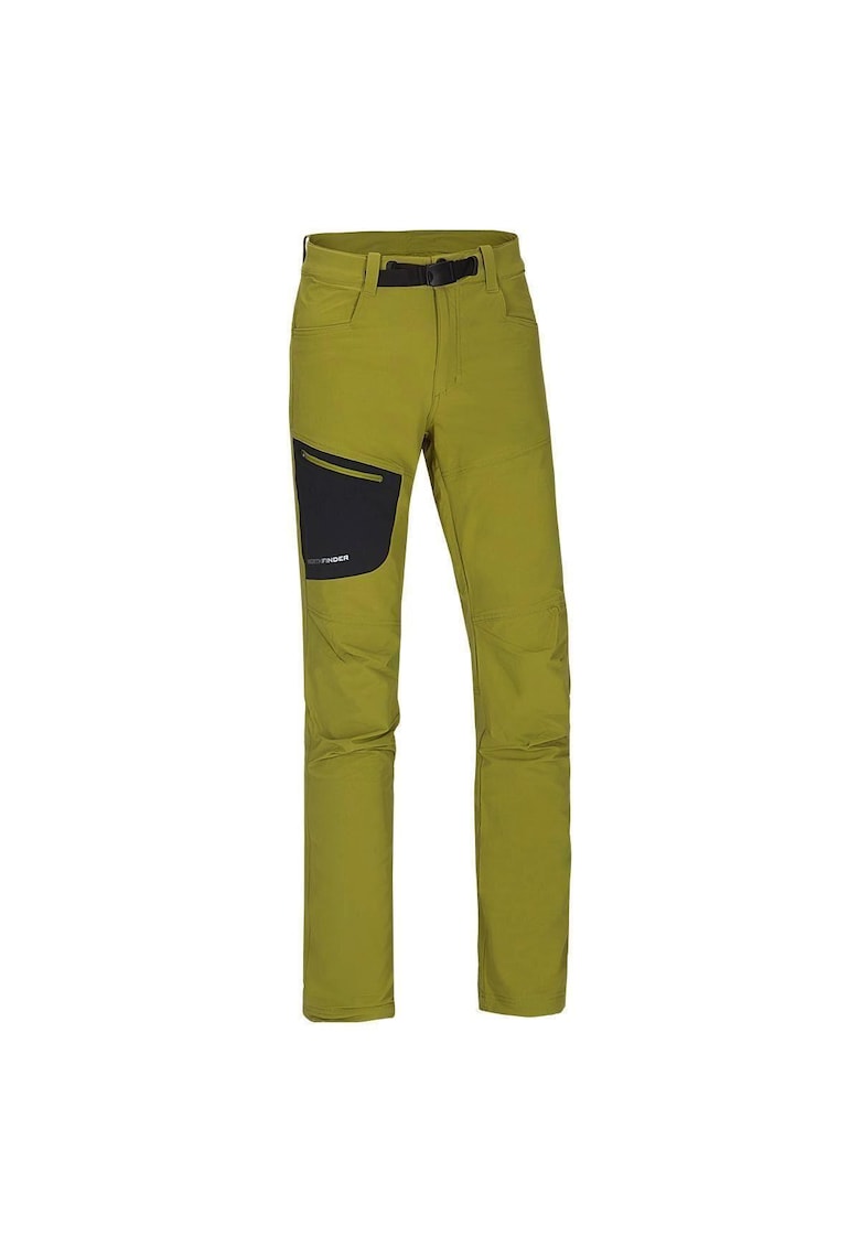 Pantaloni elastici de drumetie pentru barbati Micah - Verde
