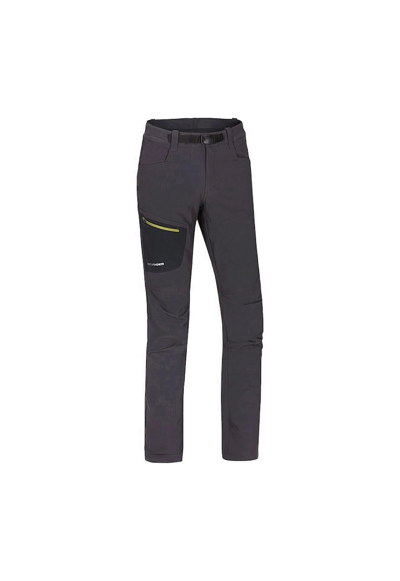Pantaloni elastici de drumetie pentru barbati Micah - Gri