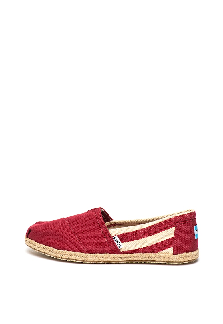 Pantofi slip-on tip espadrile cu logo Classic