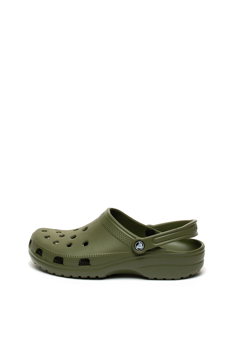 Crocs Saboti slingback cu detaliu logo