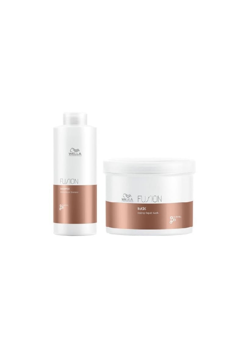 Set Fusion: Sampon 1000ml + Masca tratament 500ml