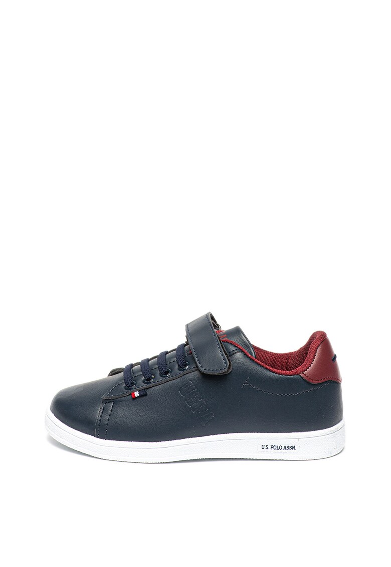 Pantofi sport de piele ecologica - cu velcro Franco