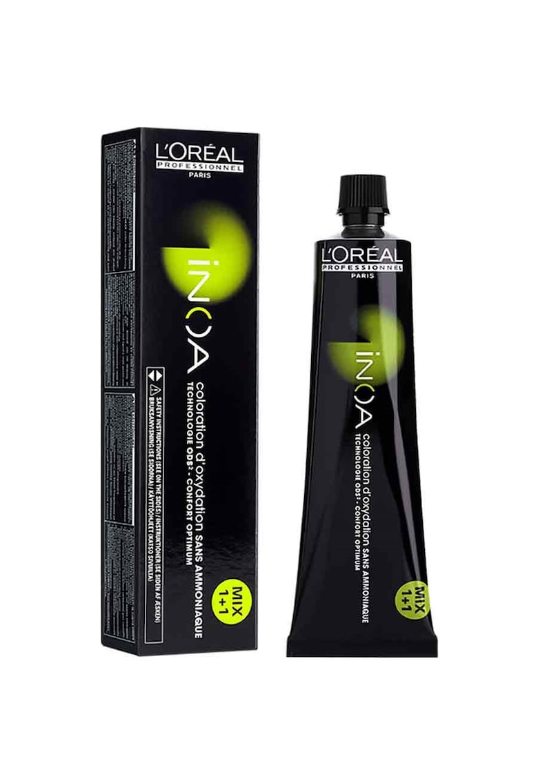 Vopsea permanenta fara amoniac L’Oreal Professionnel Inoa Brown Resist High Resist 4.25 60gr