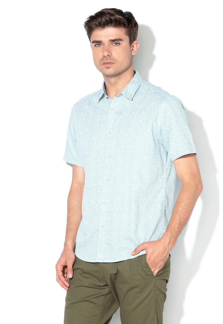 Camasa regular fit cu imprimeu floral