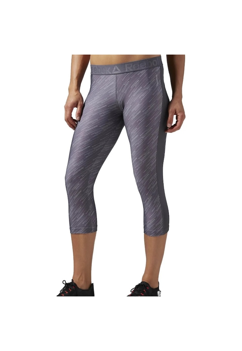 Pantaloni Workout Ready Printed Capri 3/4 pentru femei