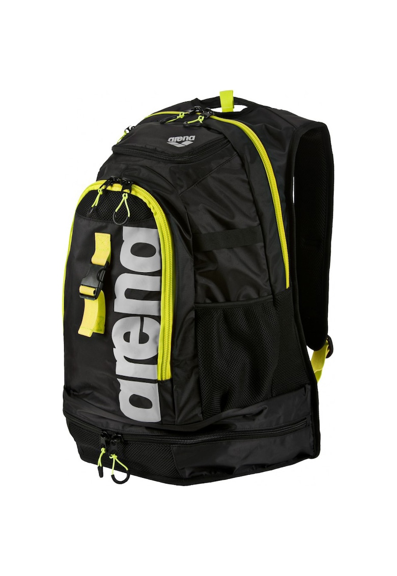 Geanta Fastpack 2.1 Unisex - Black-FLUO Yellow-Silver - NS