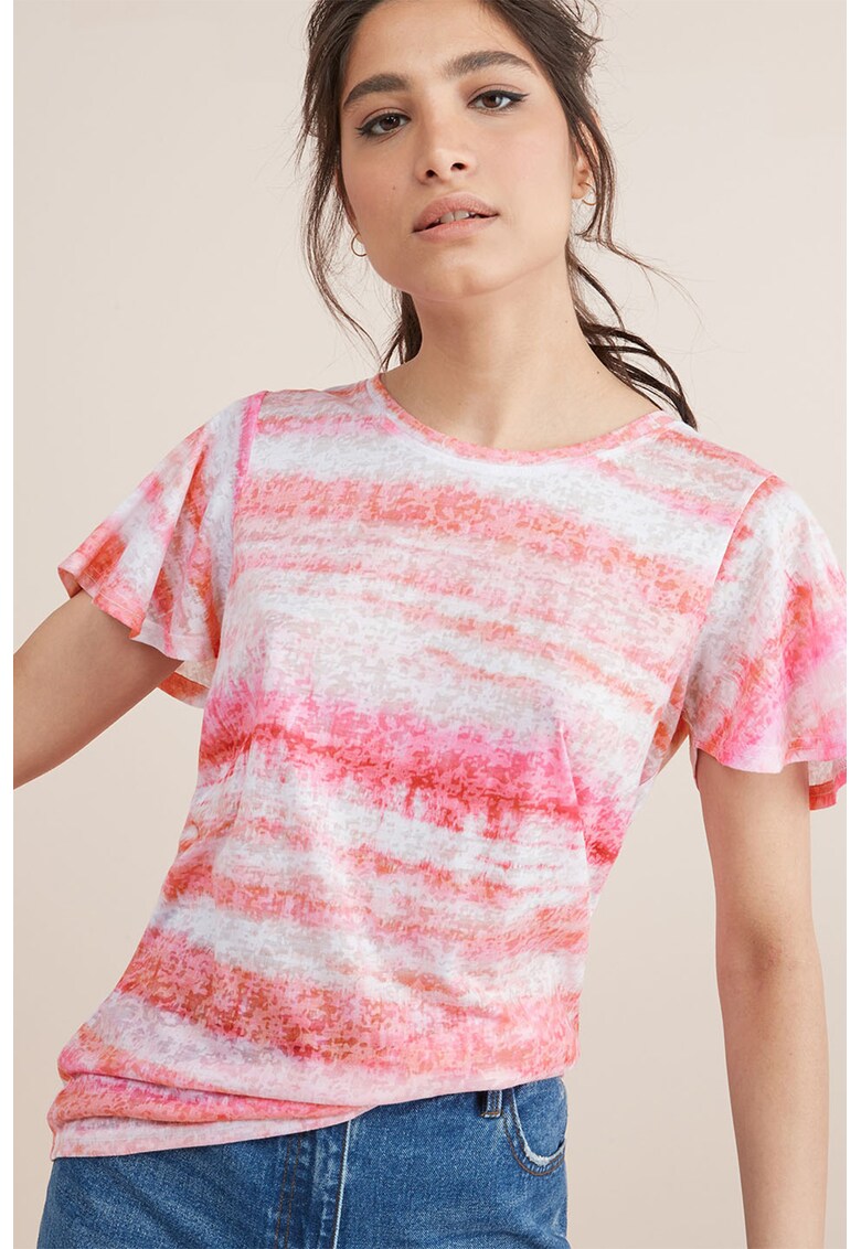 Tricou cu model tie-dye