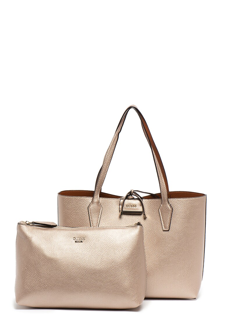 Geanta shopper reversibila de piele ecologica Bobbi