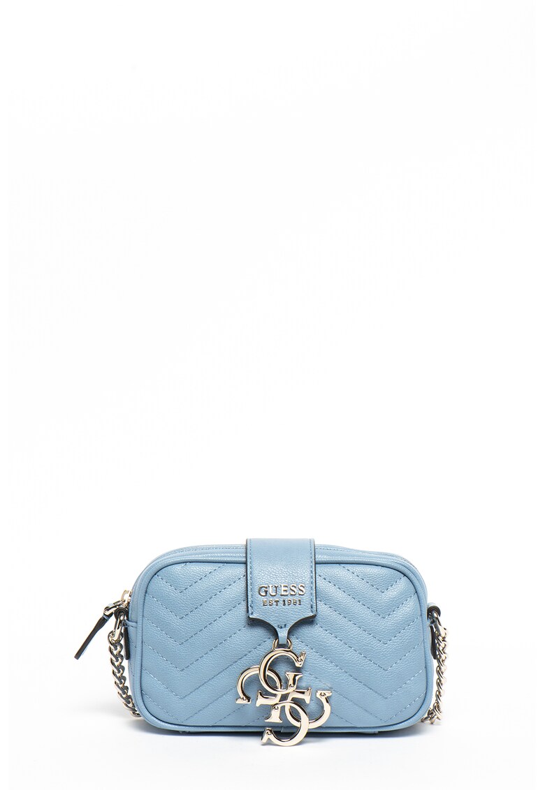 Geanta crossbody mica de piele ecologica Violet