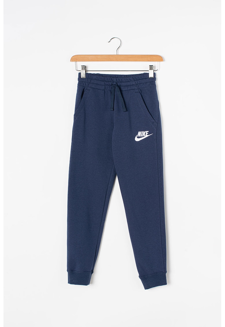 Pantaloni sport cu snur in talie Sportswear Club - Albastru inchis