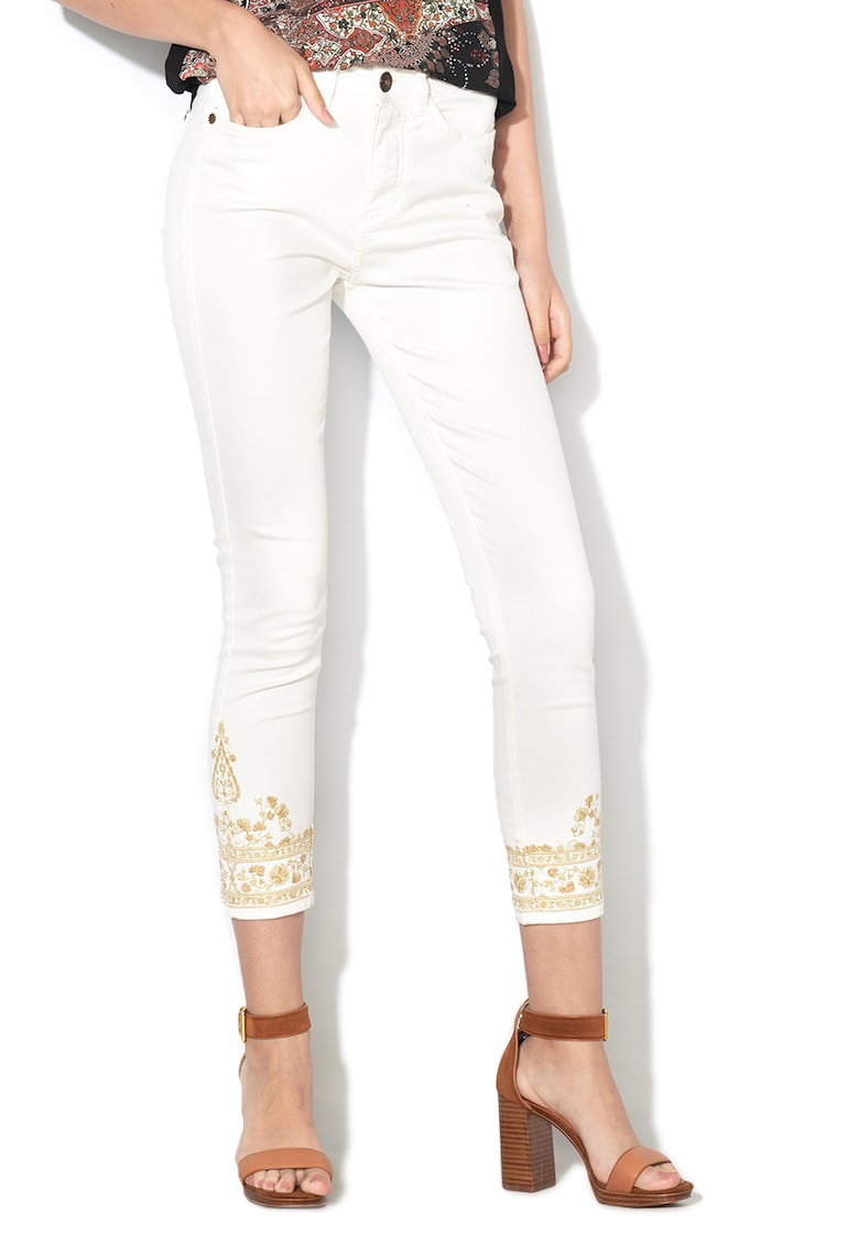 Blugi crop skinny Bellay