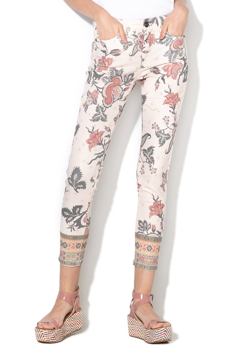 Pantaloni cu imprimeu floral Speke