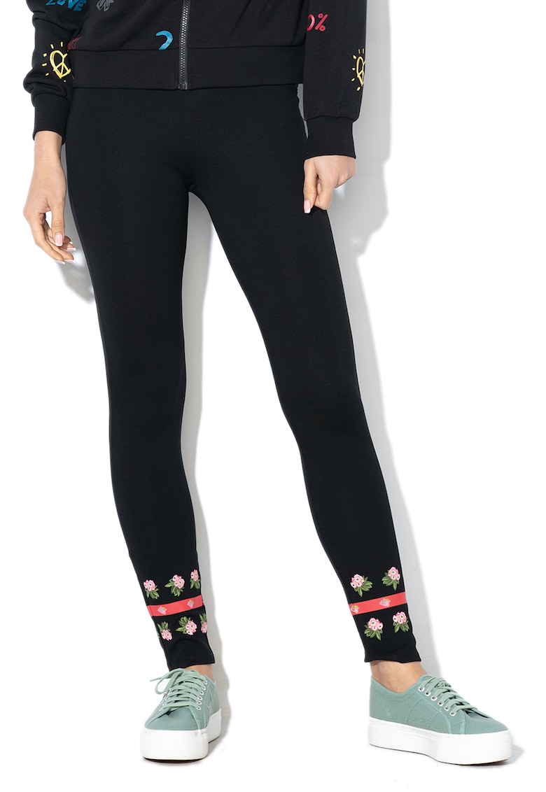 Colanti cu imprimeu floral Amanda