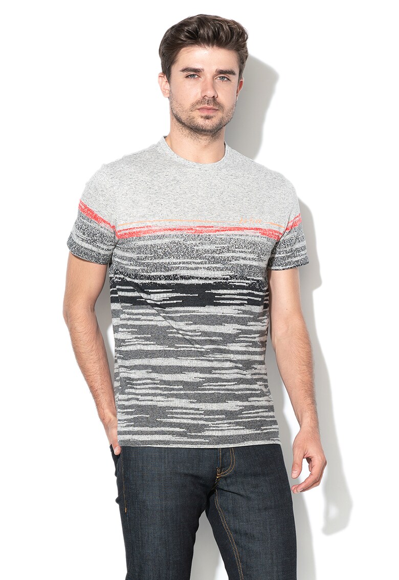 Tricou cu imprimeu abstract Dino