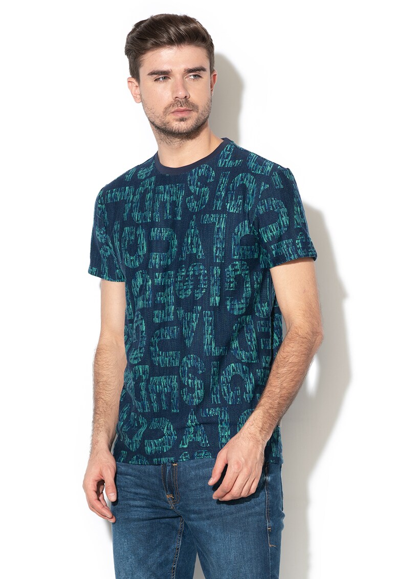 Tricou cu imprimeu logo Damasco