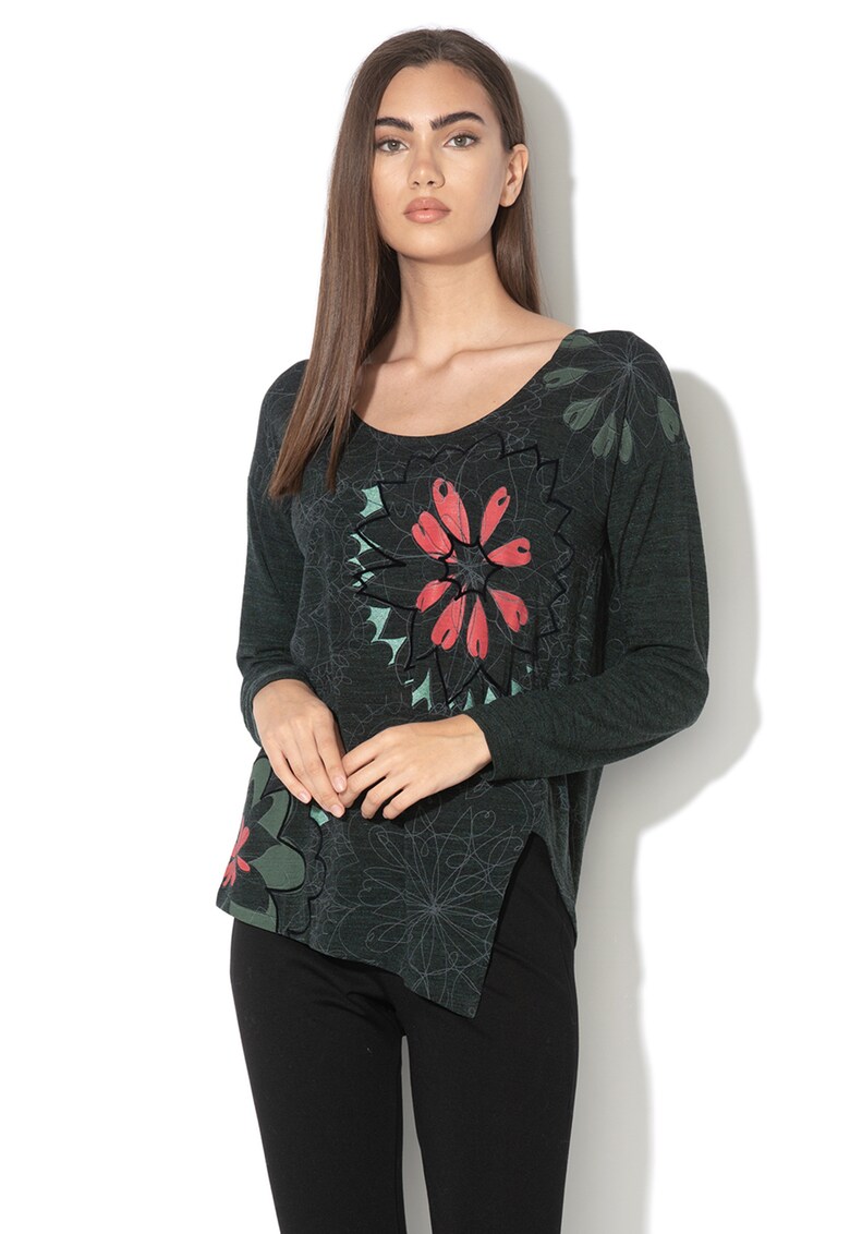 Bluza lejera cu imprimeu floral Alanis