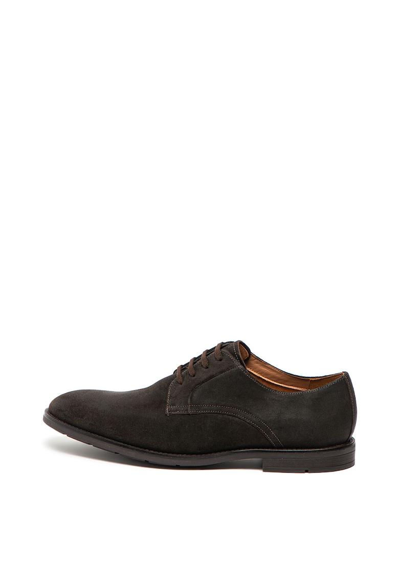 Pantofi derby de piele nabuc Ronnie Walk