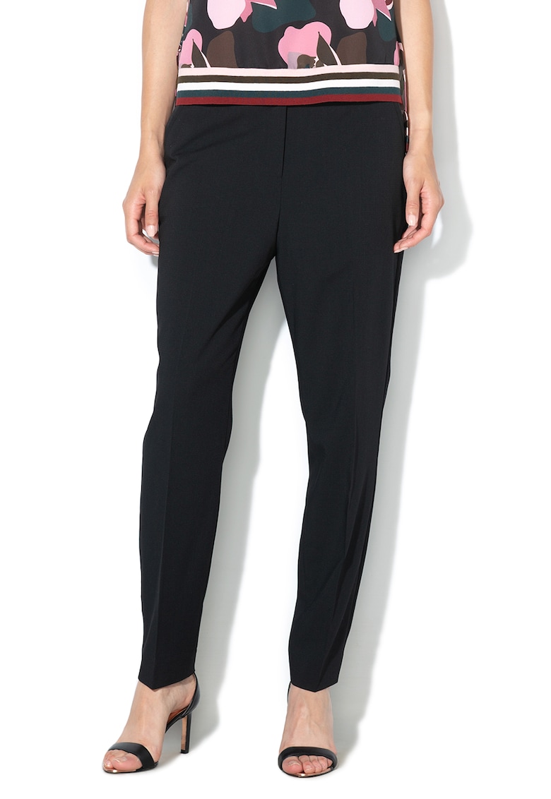 Pantaloni conici din amestec de lana Salotet