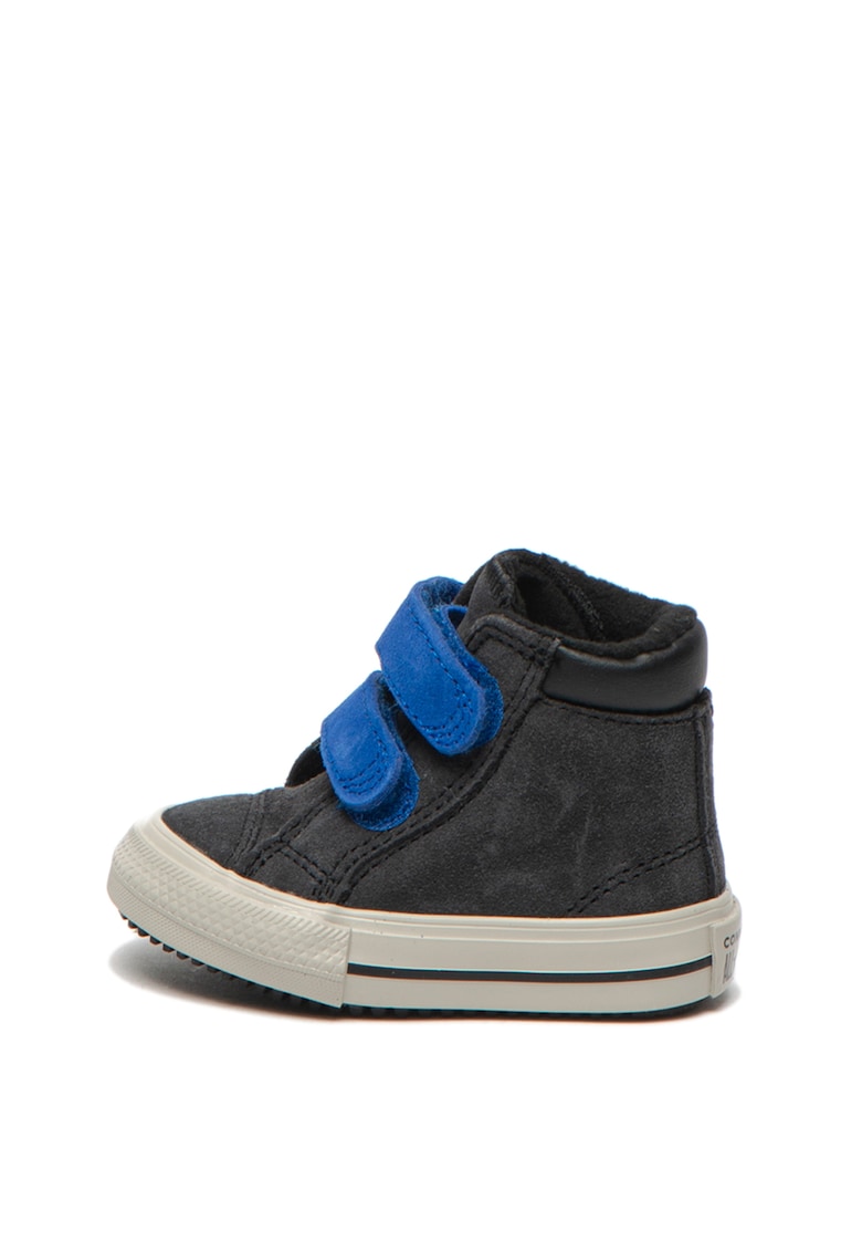 Pantofi sport de piele intoarsa - cu logo si velcro Chuck Taylor All Star
