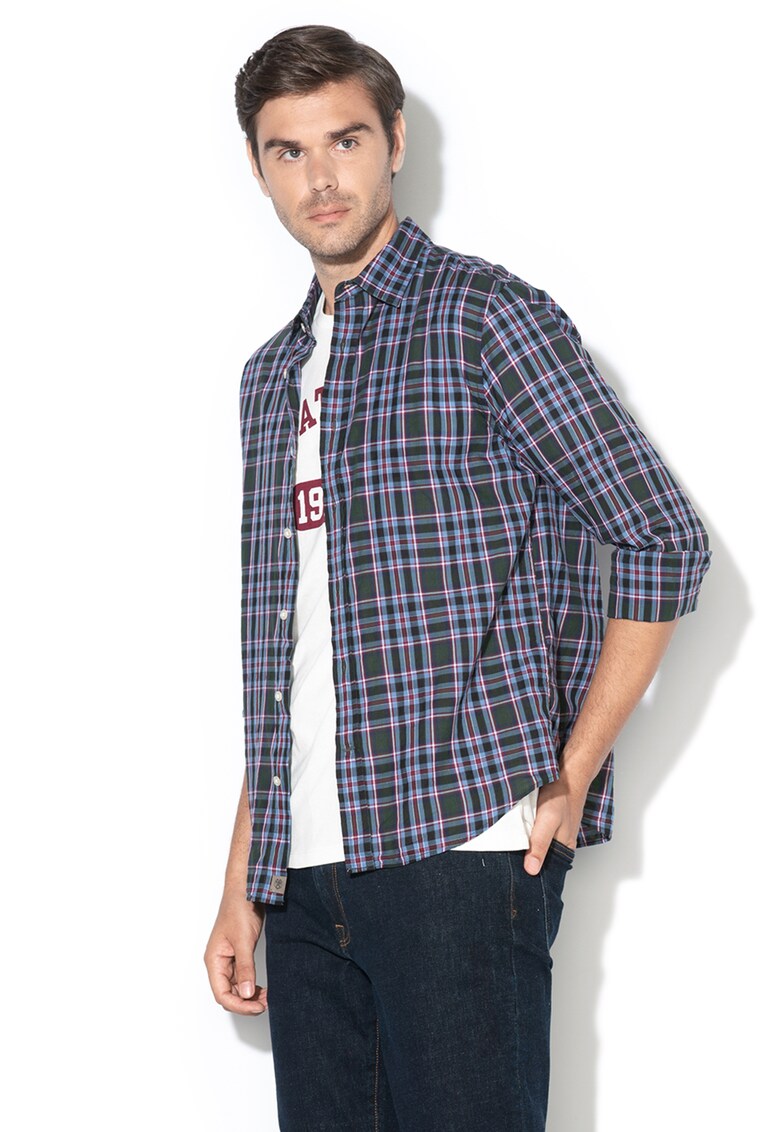 Camasa slim fit in carouri