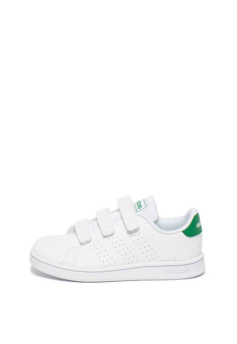 Pantofi sport de piele ecologica - cu perforatii Advantage -