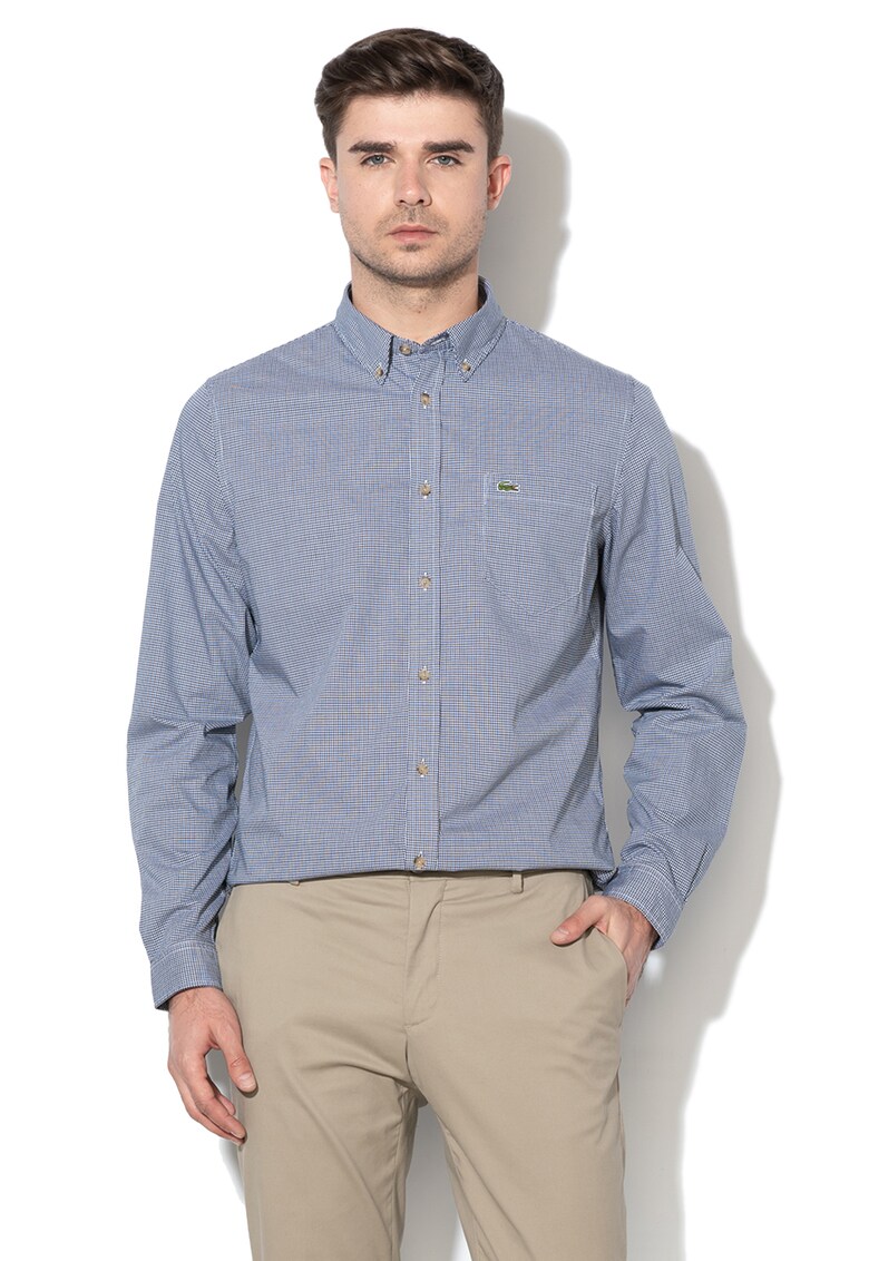 Camasa regular fit cu model in carouri