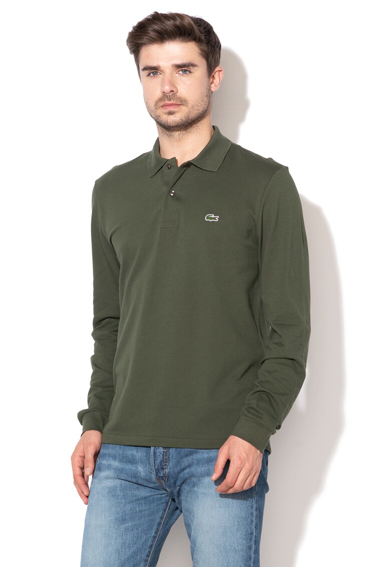 Bluza polo classic fit din pique