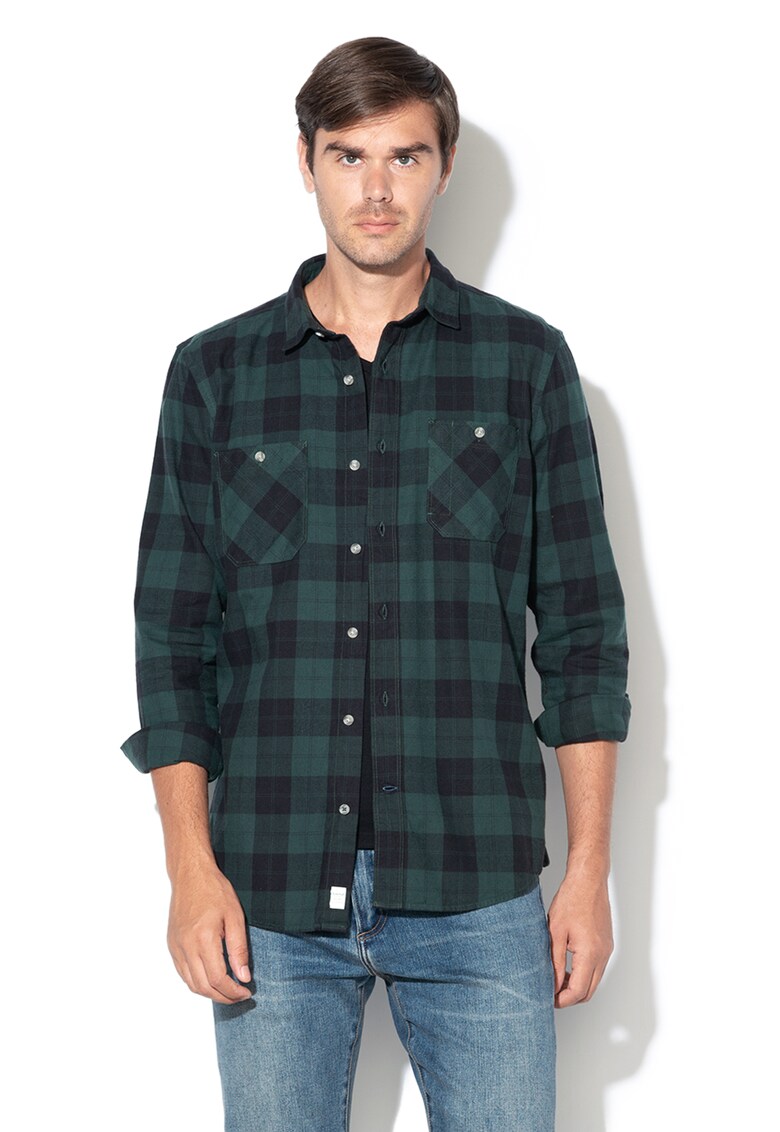 Camasa regular fit in carouri Buffalo