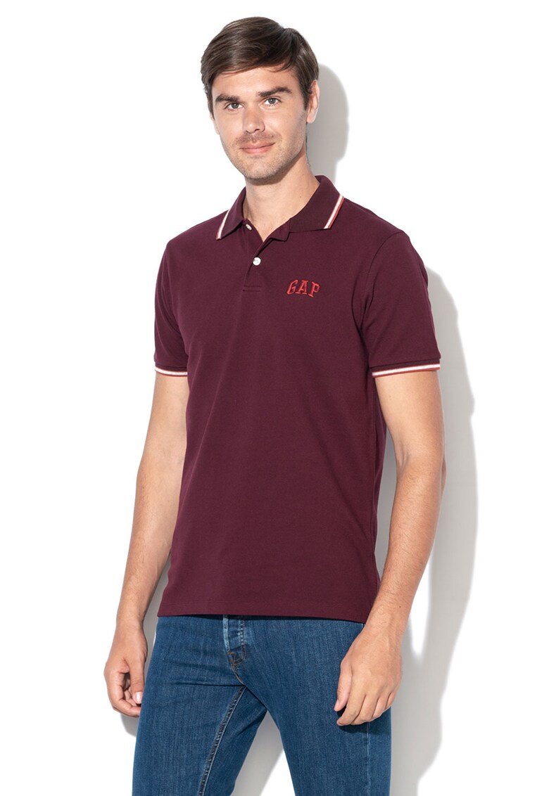 Tricou polo din material pique - ce nu retine umezeala