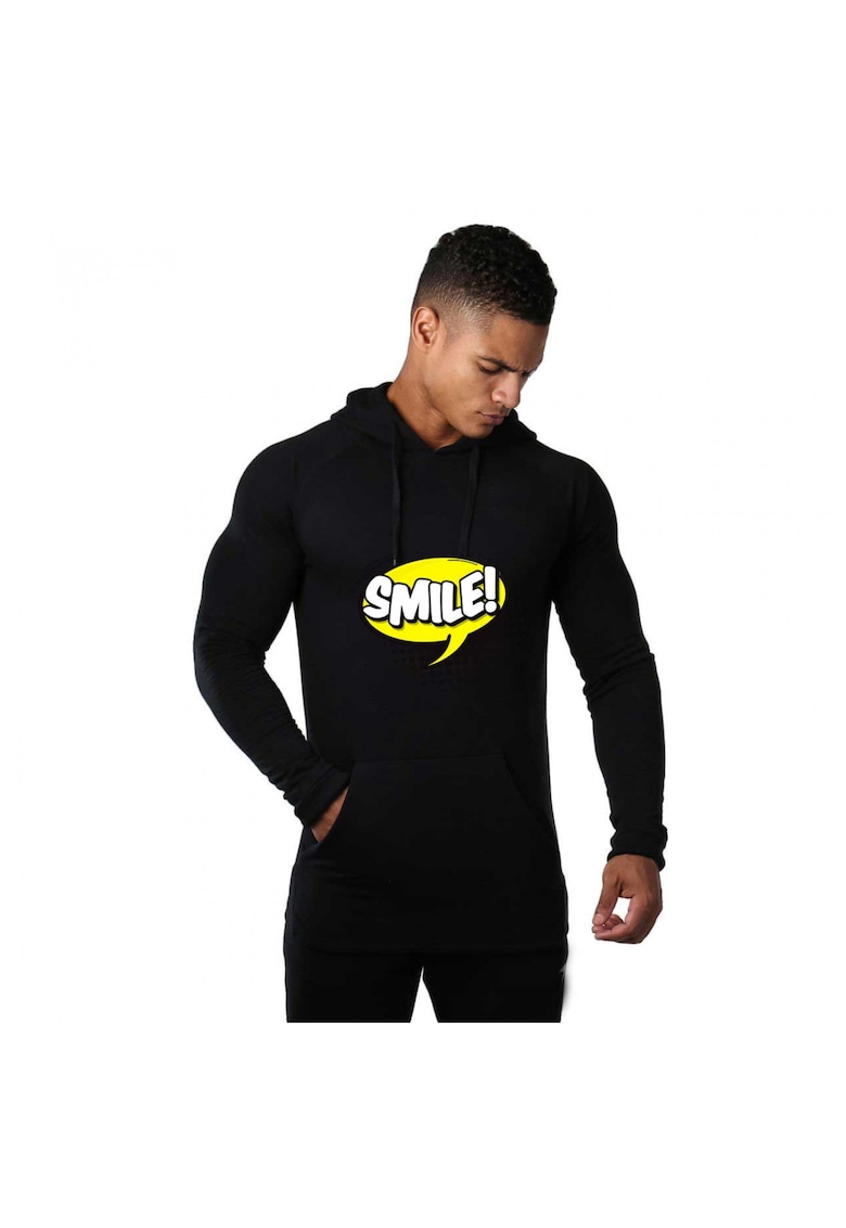 Hanorac Barbati Negru - Smile