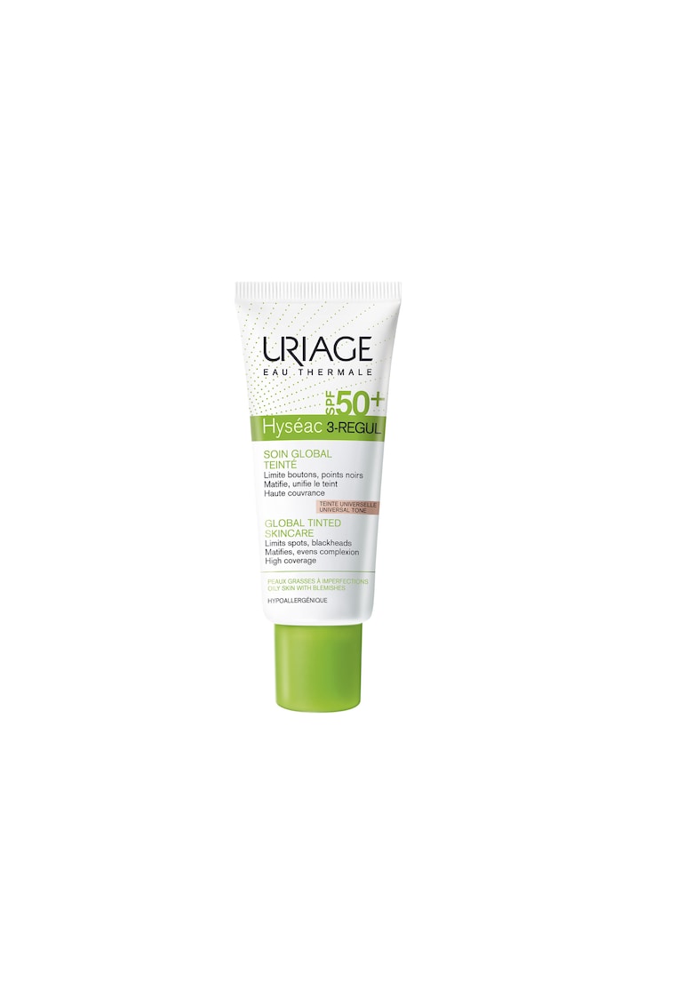 Crema colorata anti-acnee SPF50+ Hyseac 3-Regul - 40 ml