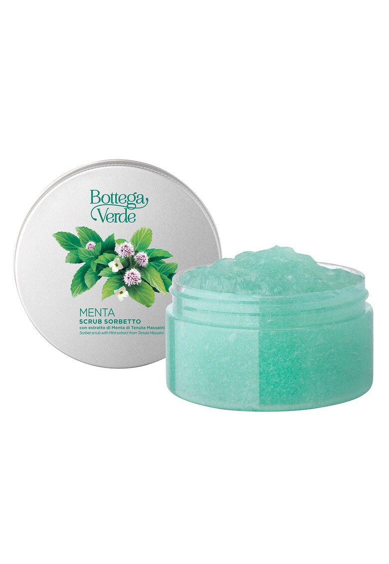 Scrub pentru Corp -  Cu Extract de Menta - Menta - 200 ML - Bottega Verde - Efect Exfoliant - Revigorant si Catifelant - Elimina Celulele Moarte si Impuritatile - Fara Parabeni si Formaldehida - Pregateste Pielea pentru Tratamente - Verde Scrub pentru Corp -  Cu Extract de Menta - Menta - 200 ML - Bottega Verde - Efect Exfoliant - Revigorant si Catifelant - Elimina Celulele Moarte si Impuritatile - Fara Parabeni si Formaldehida - Pregateste Pielea pentru Tratamente - Verde