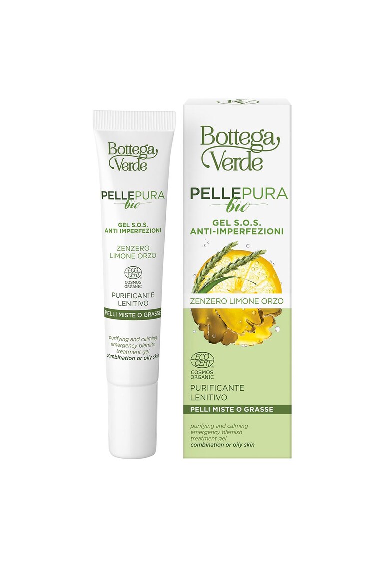 Gel corector S.O.S purificator - Pelle Pura Bio - 10 ML - Gel corector S.O.S purificator - Pelle Pura Bio - 10 ML -