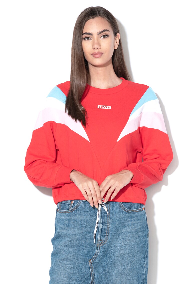 Bluza sport cu snur la terminatie