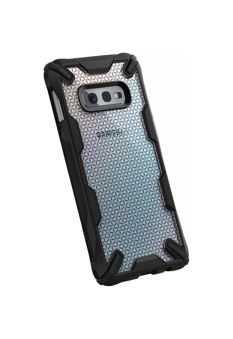 Husa de protectie pentru Samsung Galaxy S10 Lite fusion x design hexagon - Negru