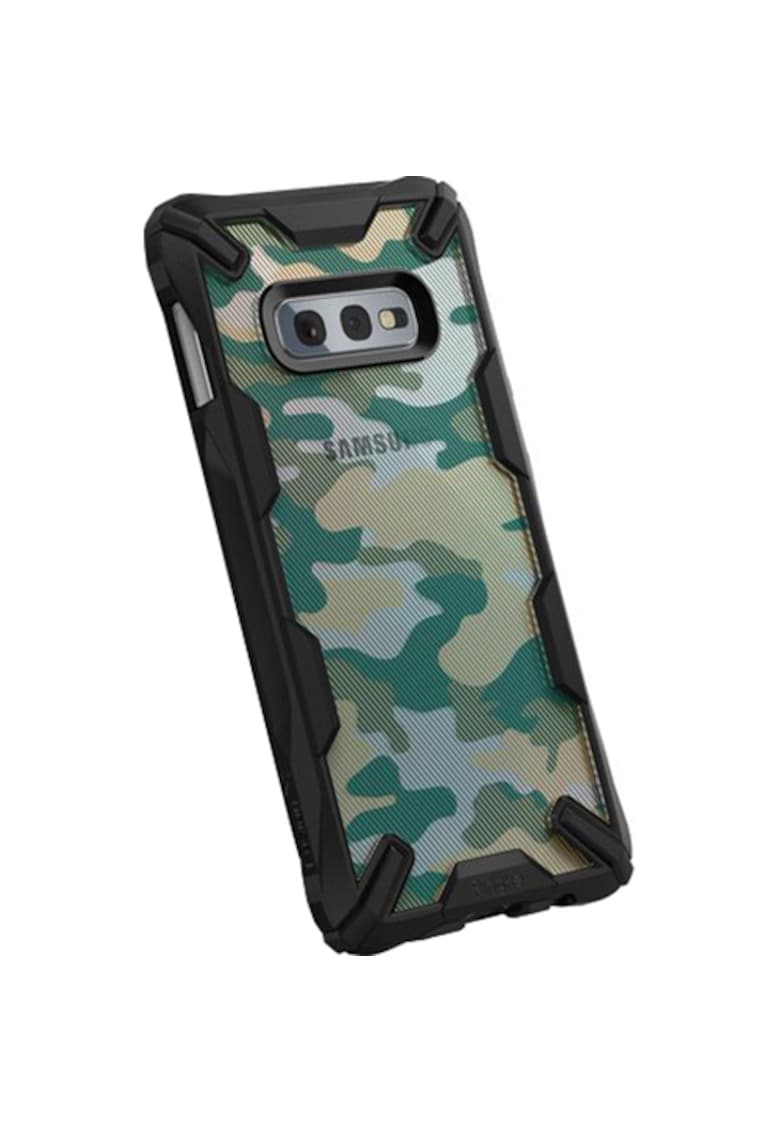 Husa de protectie pentru Samsung Galaxy S10 Lite fusion x design camo - Verde