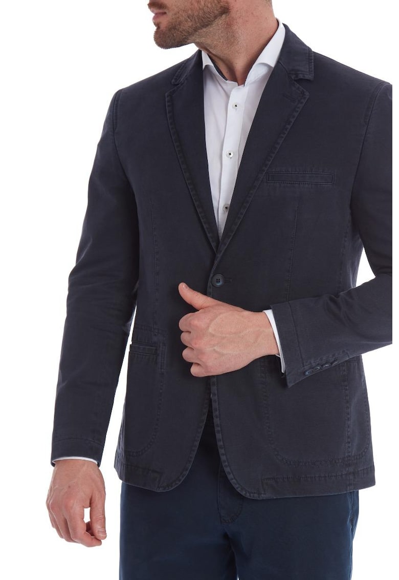 W Wegener Sacou barbati Wegener Kenny 6447 Albastru