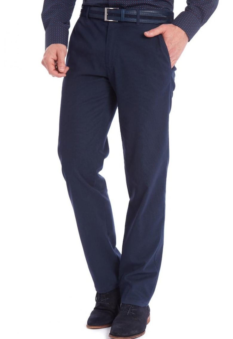 Pantaloni barbati Wegener Eton 6641 Albastru