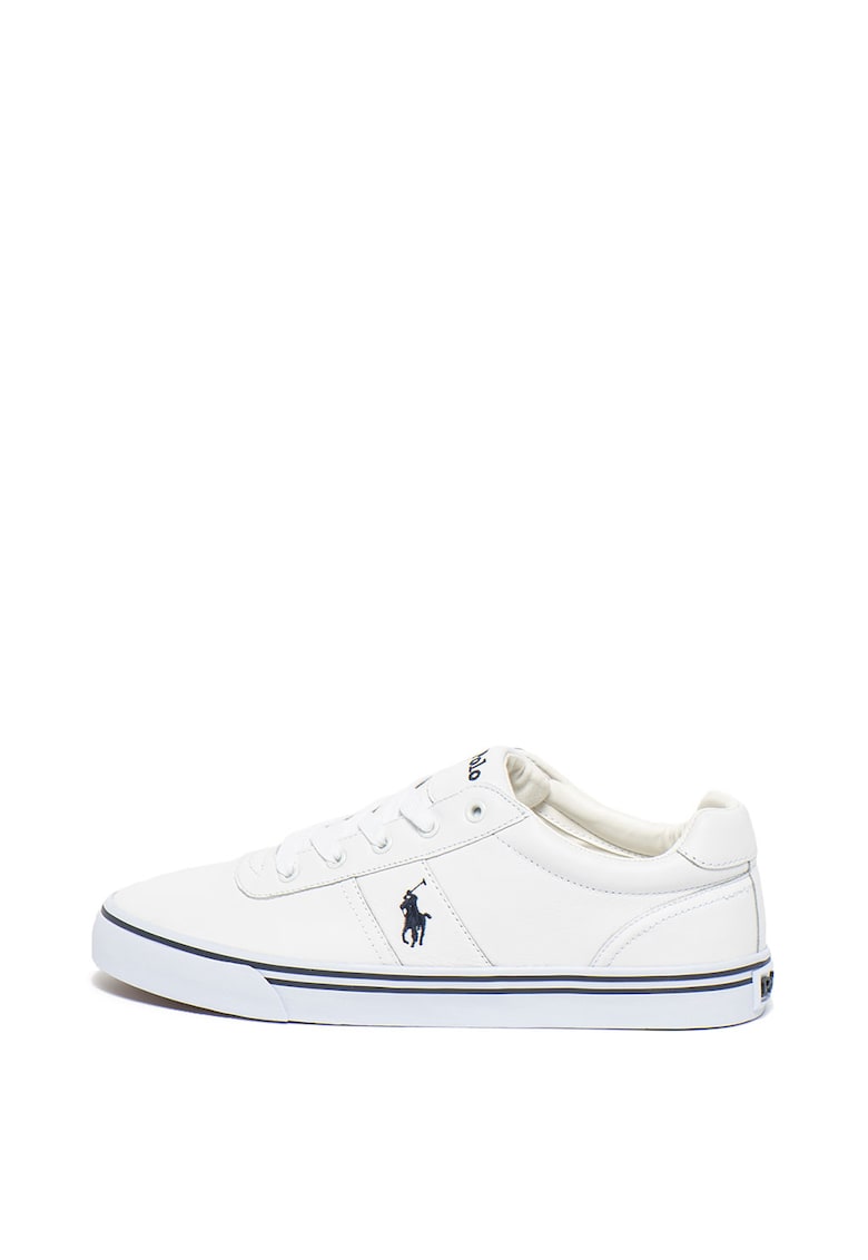 Pantofi sport de piele - cu logo brodat Hanford