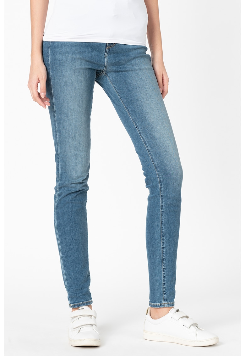 Blugi skinny cu talie inalta Clara 352
