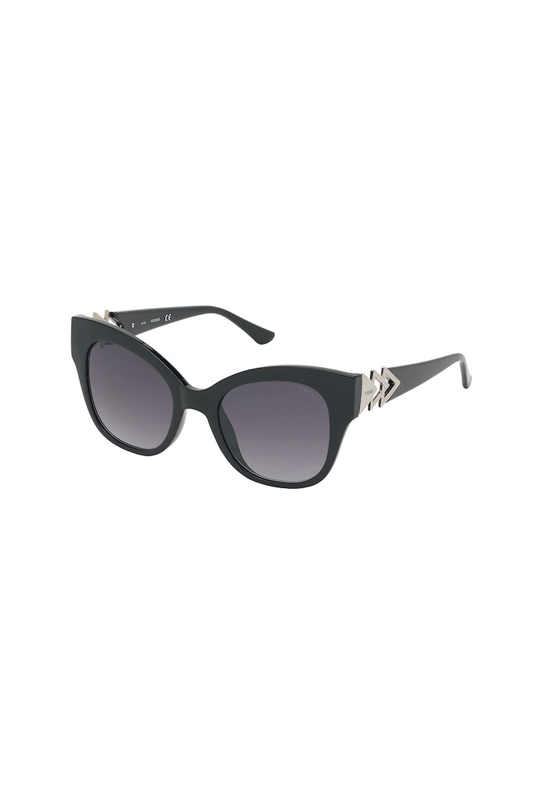 Ochelari de soare cat-eye cu lentile oglinda