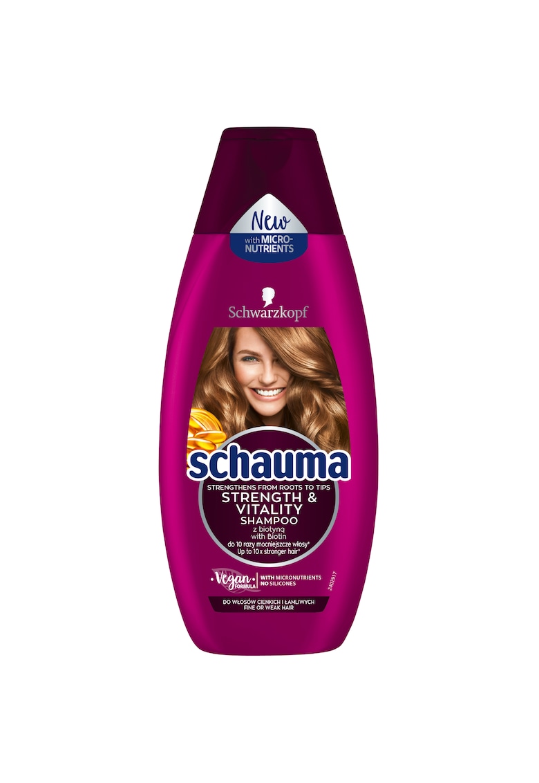 Sampon Keratin pentru par fragil si cu tendinta de subtiere - 400ml