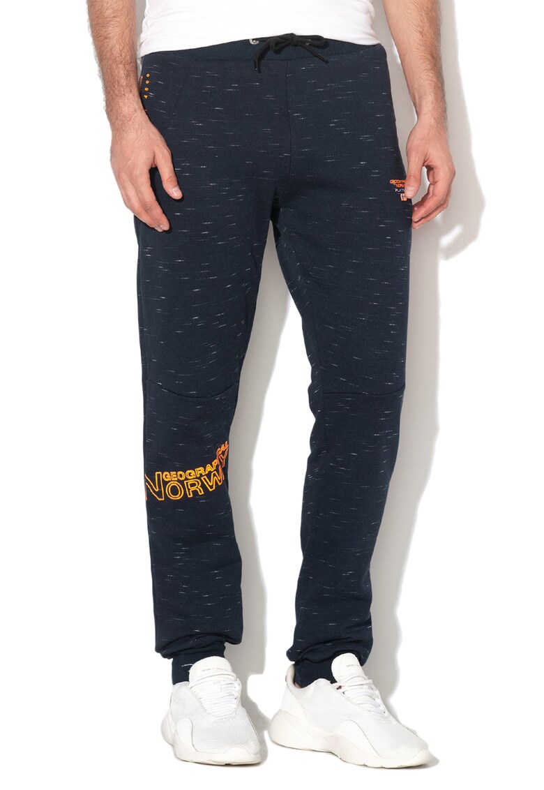 Pantaloni sport cu logo brodat Malvoda