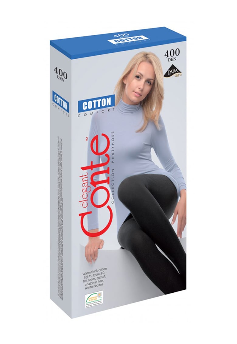 Ciorap gros de bumbac cu lycra Cotton 400 Den -