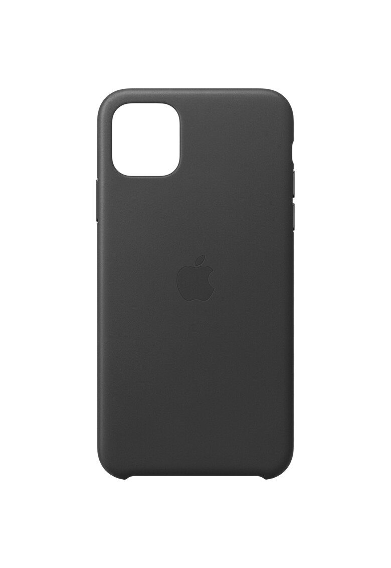 Husa de protectie pentru iPhone 11 Pro Max - Piele - Black