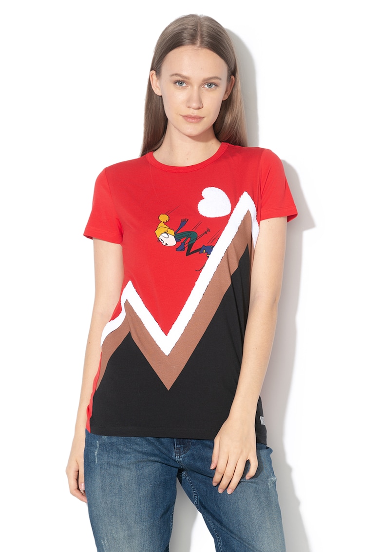 Tricou cu imprimeu grafic